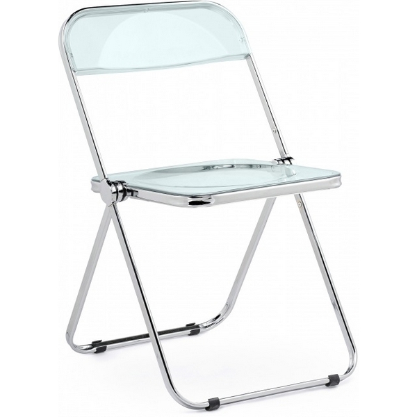 

Пластиковый стул Woodville Fold складной clear gray-blue, Моншау 15748