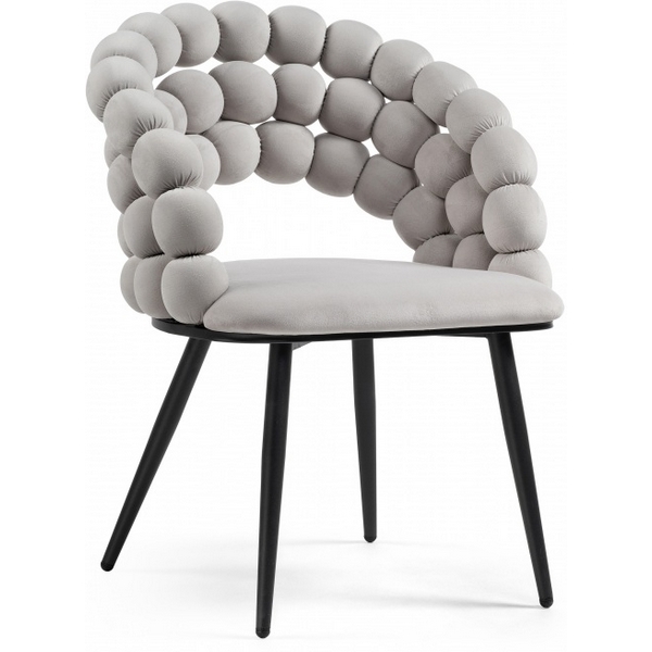 

Стул на металлокаркасе Woodville Ball gray / black, Виват 15762