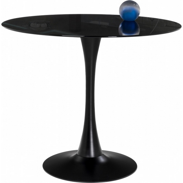 

Стол стеклянный Woodville Tulip 90x74 black glass, Tulip 15770