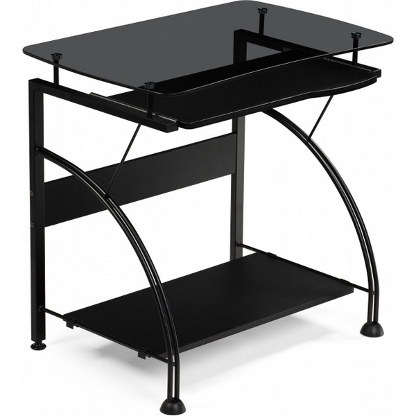 

Компьютерный стол Glen (Glen 80х52х76 black) Woodville арт.15786, Glen 15786
