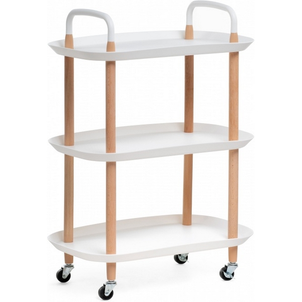 

Журнальный стол Woodville Case 56х35х82 white (Пластик/Белый) арт.15800, 15800