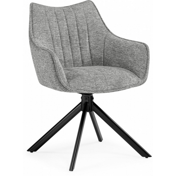 

Стул на металлокаркасе Woodville Denever gray / black арт.15836, 15836