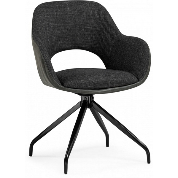 

Стул на металлокаркасе Woodville Memfis graphite / black арт.15838, 15838