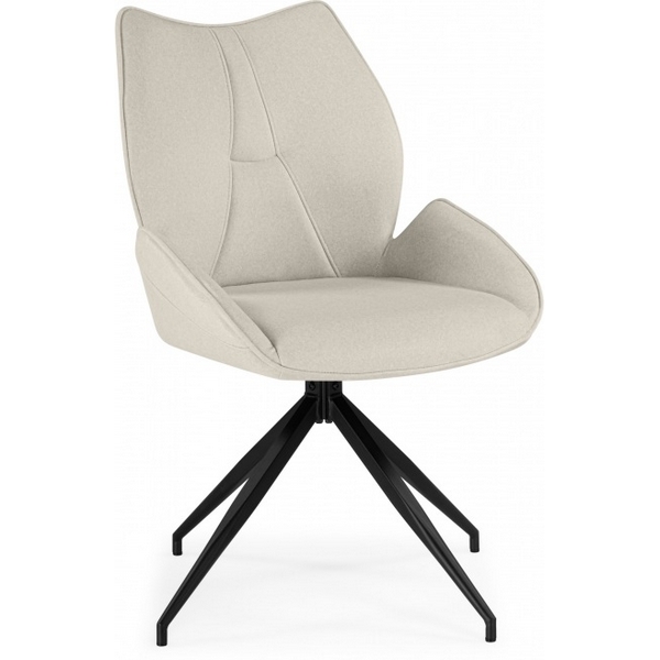 

Стул на металлокаркасе Woodville Miranda 360 крутящийся beige / black арт.15847, 15847