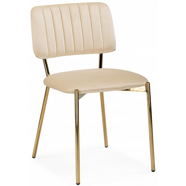

Обеденный стул Woodville Armond beige / gold, 15921