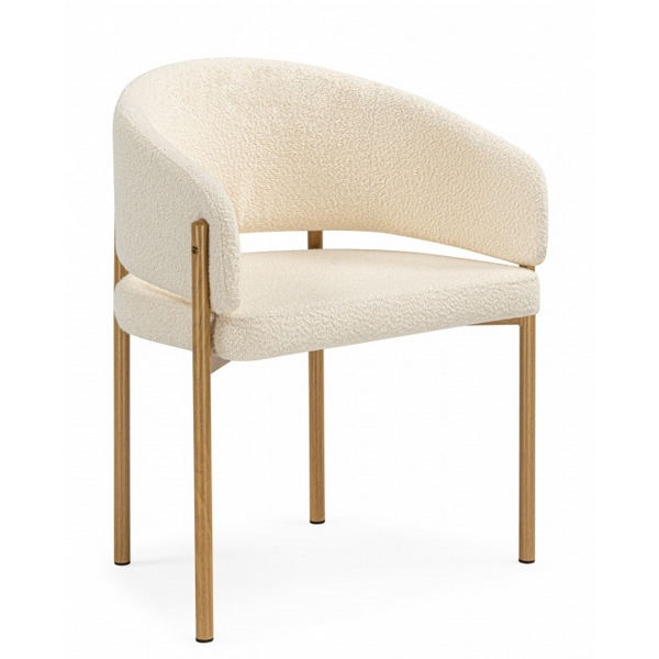 

Стул на металлокаркасе Janin white / wooden metal 15931 Woodville, 15931