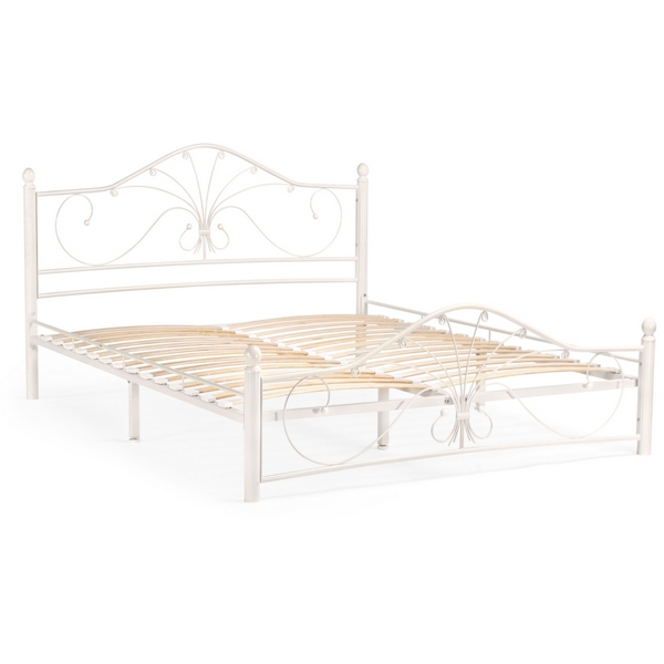 

Двуспальная кровать Woodville Мэри 2 160х200 белая 402983, Белый, Мэри 402983