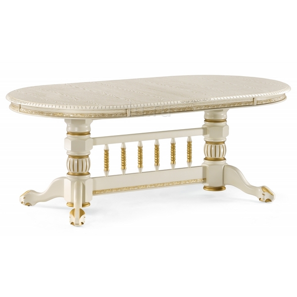 

Деревянный стол Woodville Кантри крем / патина золото 450824, Бежевый, Кантри 450824