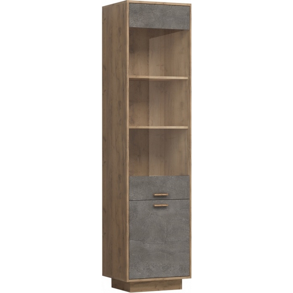 

Шкафы Woodville Эго ПС-1 на подиуме дуб крафт золотой / камень темный, Эго 481206