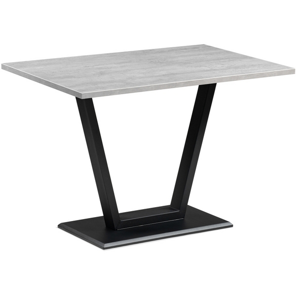 

Стол деревянный 110х70 мм бетон / черный матовый Woodville Мичиган 515297, Серый, Мичиган 515297