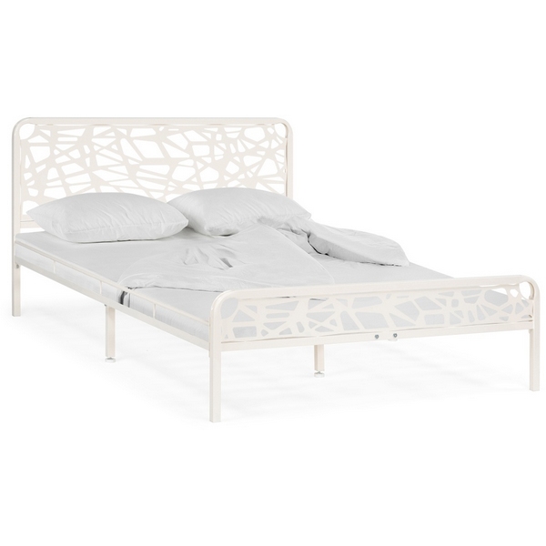 

Двуспальная кровать Woodville Кубо 160х200 белый 533095, Кубо 533095