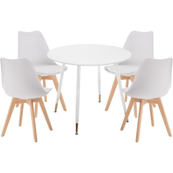 

Стол кухонный Woodville Мириела white, Урас 579069