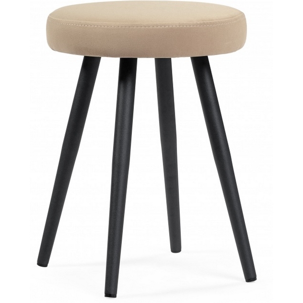 

Табурет Woodville Сино velutto 05 / черный (Велюр) арт.586764, 586764