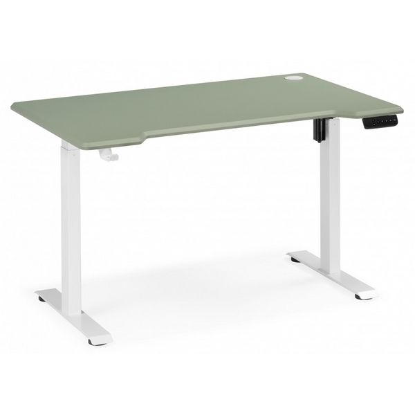 Изображение товара Компьютерный стол Notta Маркос 140x80 см белый и зеленый дизайн