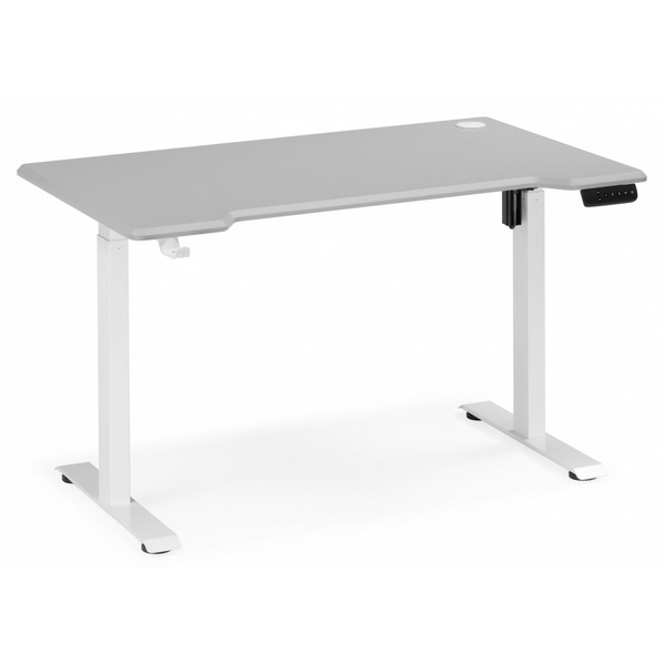 

Компьютерный стол Notta Маркос 140х80 светло-серый / белый, 614606