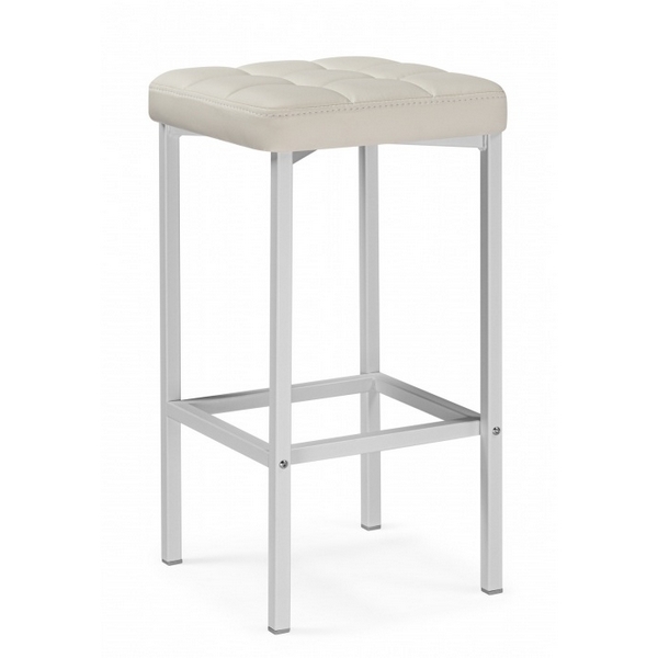 

Барный стул Woodville Лофт (Металл, Искусственная кожа/Белый) арт.614937, Лофт 614937