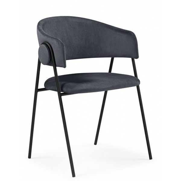 

Обеденный стул Notta Криспиан темно-серый / черный, 619202