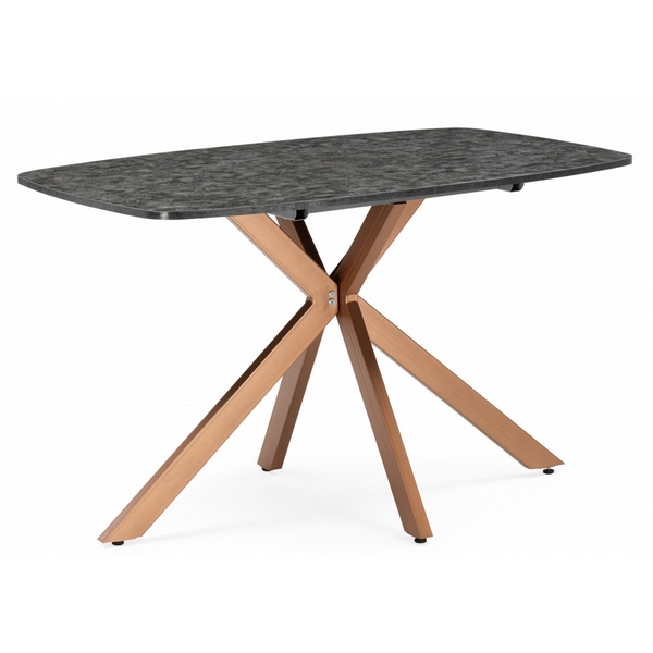 

Кухонный стол Woodville Кортез 116(160)x77 раздвижной малави / медь, 619232