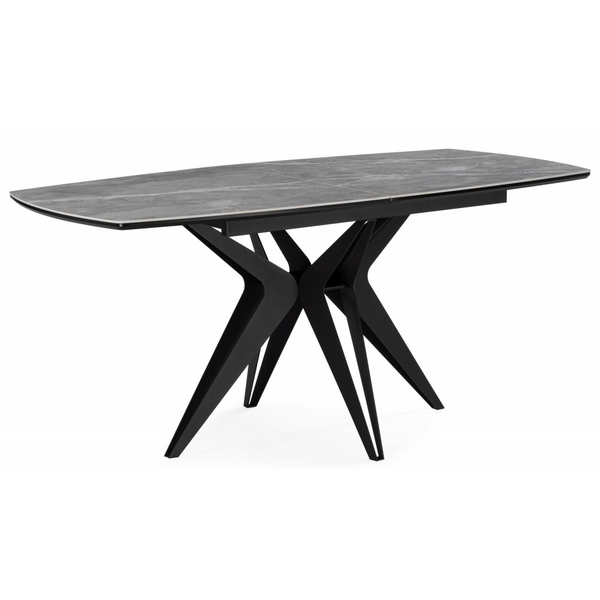 Изображение товара Керамический стол Риполь 140х80/180х80 металл керамика кухонный обеденный стол