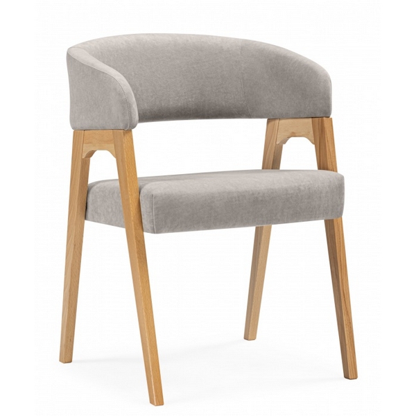 

Обеденный стул Woodville Невада 1 ткань 231 / светлое дерево, 620593