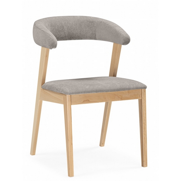 

Обеденный стул Woodville Токио 2 ткань 231 / светлое дерево, 620596