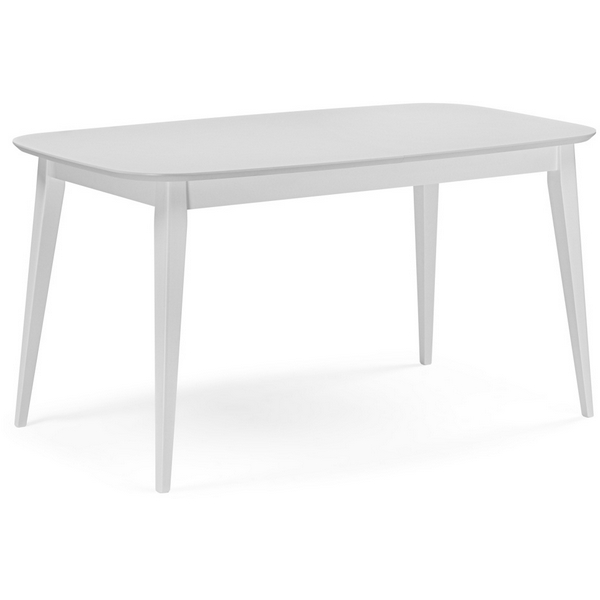 

Кухонный стол Woodville Адель 145(190)x80 белый матовый, 620598