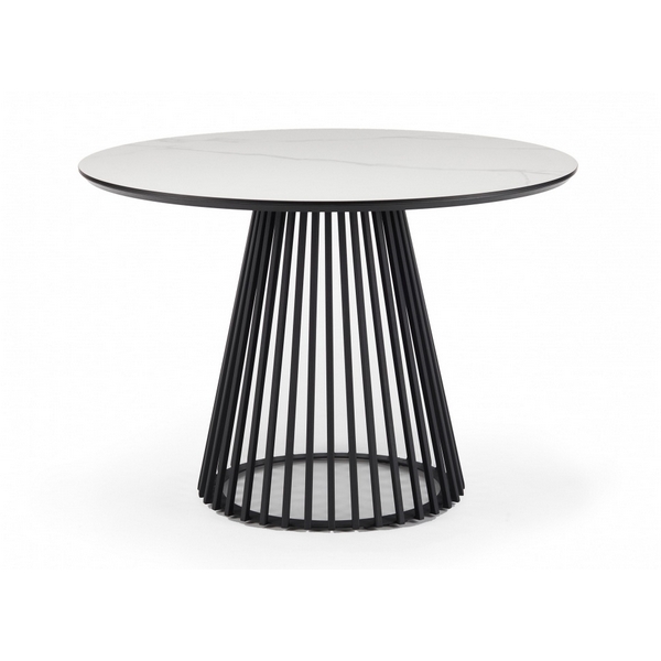 Изображение товара Кухонный стол Notta Нэнси 110 patagonoa bianco repose / черный современный дизайн