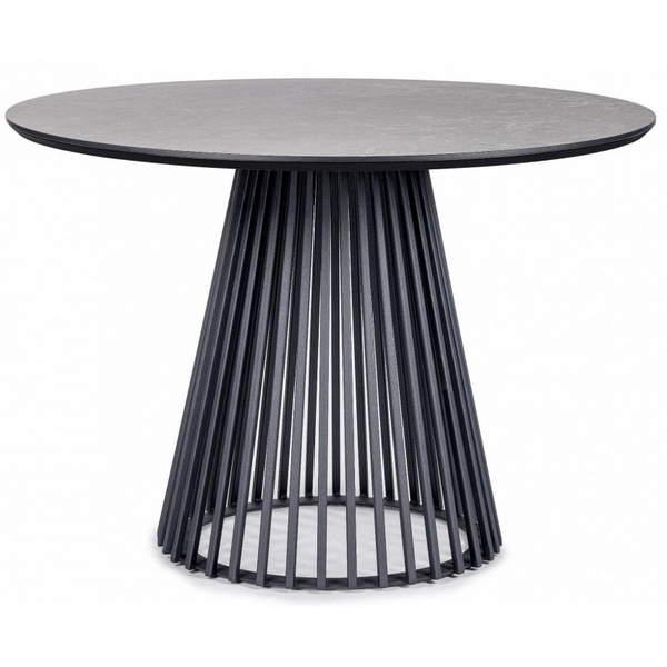 

Кухонный стол Notta Нэнси 110 темно-серый / черный, 625588