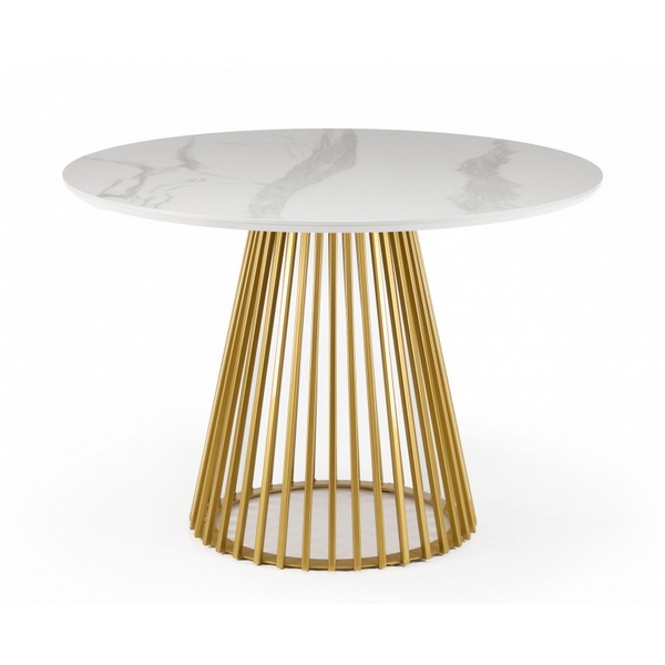 

Кухонный стол Notta Нэнси 110 patagonoa bianco repose / золото, 625598