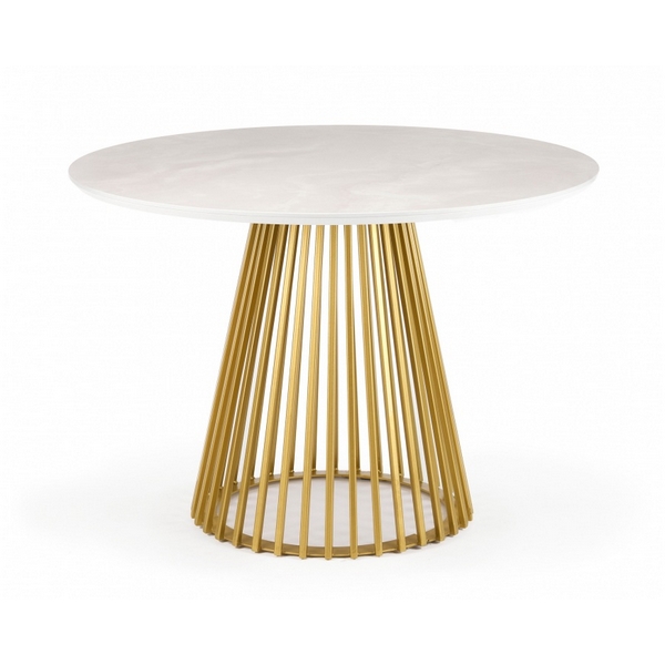 

Кухонный стол Notta Нэнси 110 onyx bianco soft satin / золото, 625600