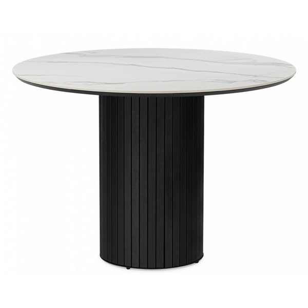 

Кухонный стол Notta Гравент 110 patagonoa bianco repose / черный, 625610