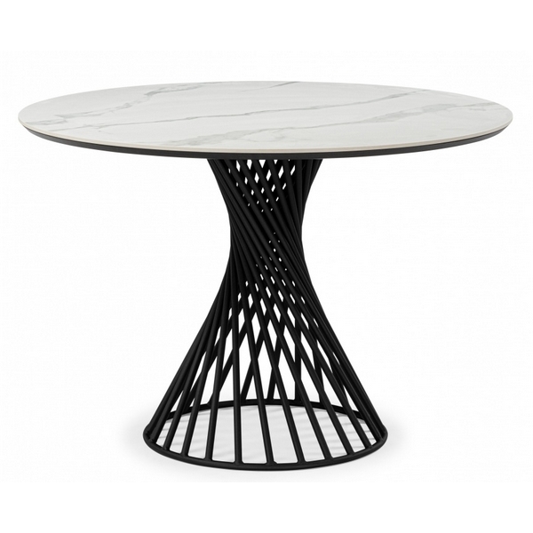 

Кухонный стол Notta Вивиен 110 patagonoa bianco repose / черный, 625620