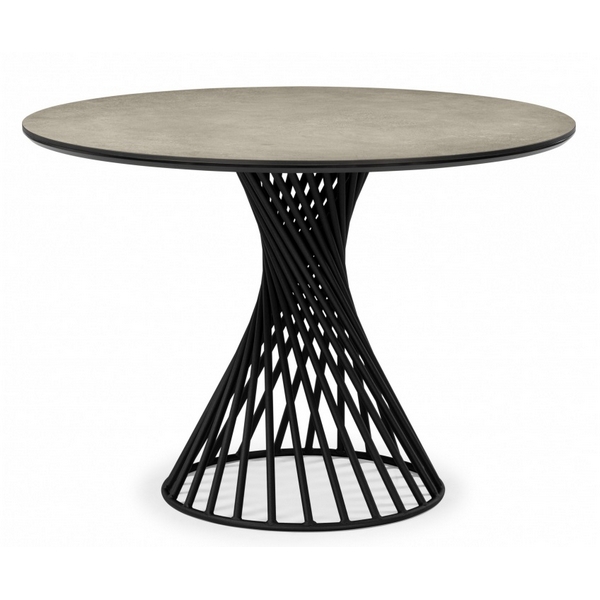 

Кухонный стол Notta Вивиен 110 avenue grey sahara / черный, 625626