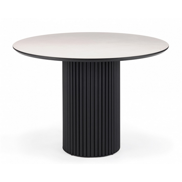 

Кухонный стол Notta Барел 110 krater perla repose / черный, 625658