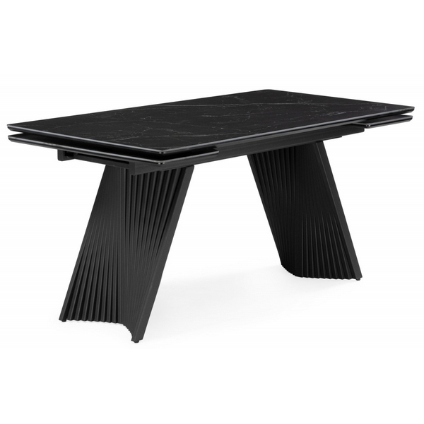 

Кухонный стол Notta Вейв 140(200)х80 shakespeare black / черный, 626002