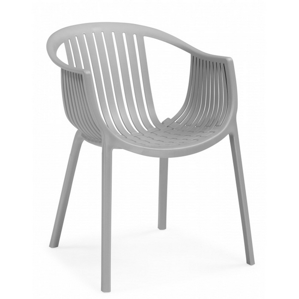 

Пластиковый стул Боркас пластик / серый 629338 Woodville, 629338