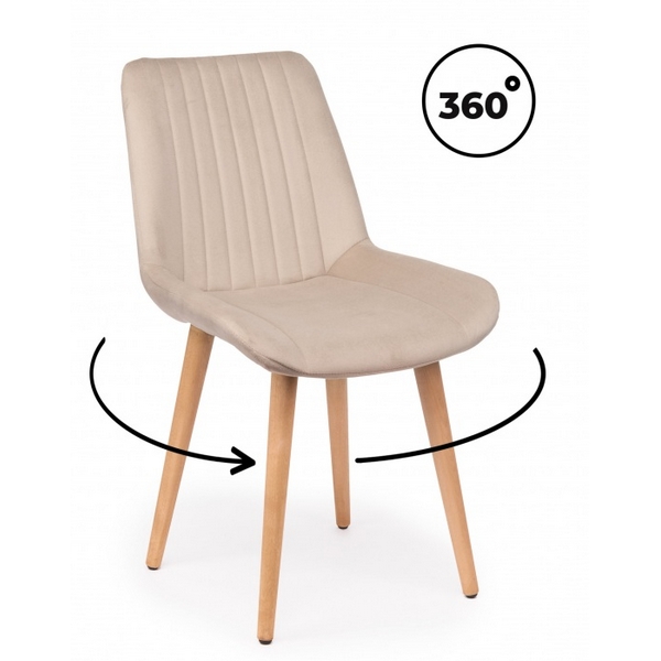 

Стул деревянный Седа 360 бежевый (zd 210) / светлое дерево np 632396 Notta, 632396