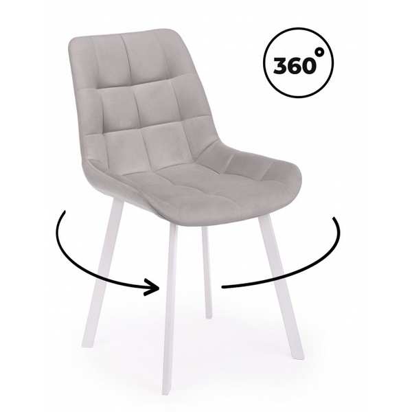 

Стул на металлокаркасе Челси 360 П латте (zd 290) / белый np 632494 Notta, 632494