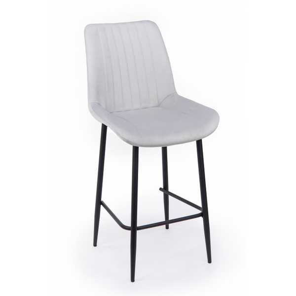 Изображение товара Барный стул Седа светло-серый (zd 960) / черный 632583