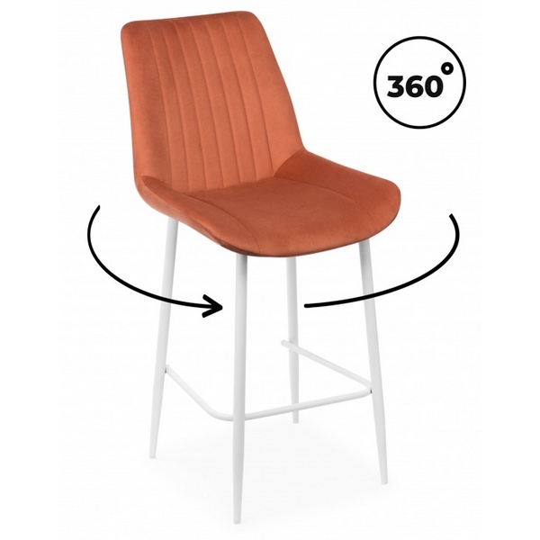 

Барный стул Седа 360 терракотовый (zd 432) / белый np 632620 Notta, 632620