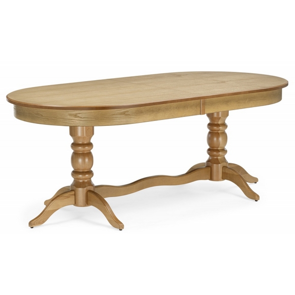 

Стол деревянный Дейвер 200(260)х100 дуб 639327 Woodville, 639327