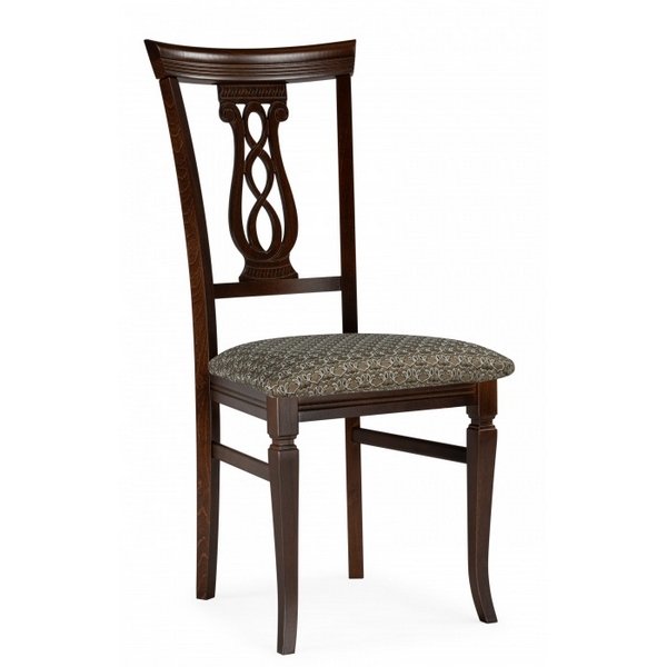 Изображение товара Стул деревянный Флавиан лоди карамель / орех темный обеденный для кухни и столовой