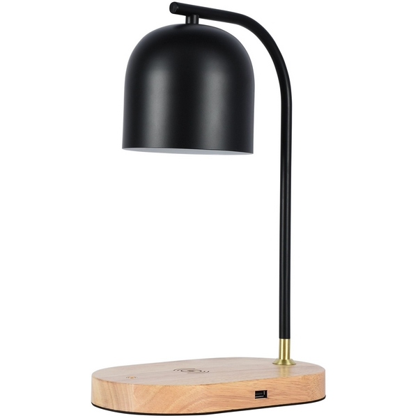 

Настольная лампа с беспроводной зарядкой для телефона IP21 Zortes Desklight ZRS.1066.01, Черный, Desklight ZRS.1066.01