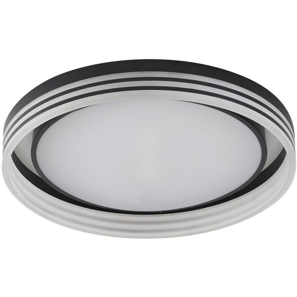 

Потолочный светодиодный светильник круглый Zortes Adel ZRS.1200.03, Черный, Adel ZRS.1200.03