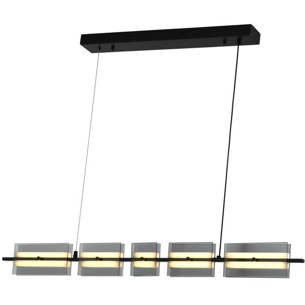 

Подвесной светильник с ПДУ LED Zortes Loft ZRS.1802.100, Черный, Loft ZRS.1802.100
