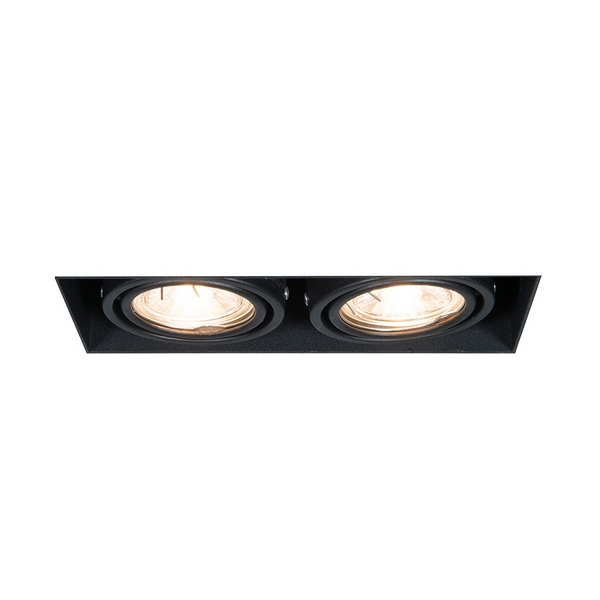 

Встраиваемый светильник Oneon 50-2 Zumaline Dl 94362-BK, Oneon Dl 50-2 94362-BK