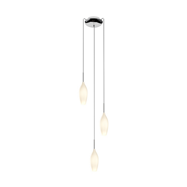 

Подвесной светильник Zumaline Champagne MD2101A-3W, Белый, Champagne MD2101A-3W