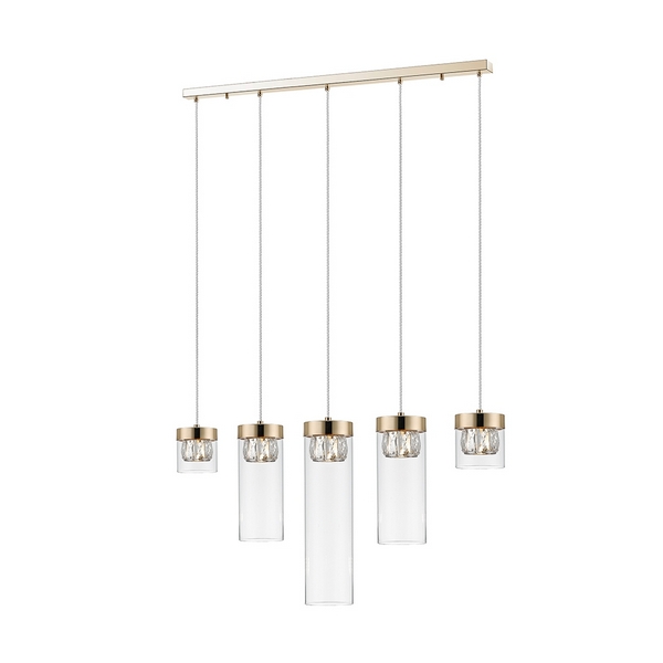 

Подвесной светильник Zumaline Gem P0389-05E-F7AC, Золото, Gem P0389-05E-F7AC