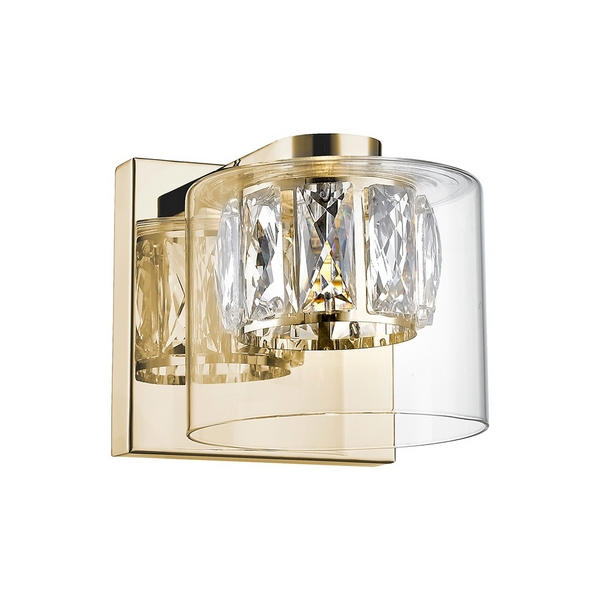 

Бра светодиодное Zumaline Gem W0389-01A-F7AC, Золото, Gem W0389-01A-F7AC