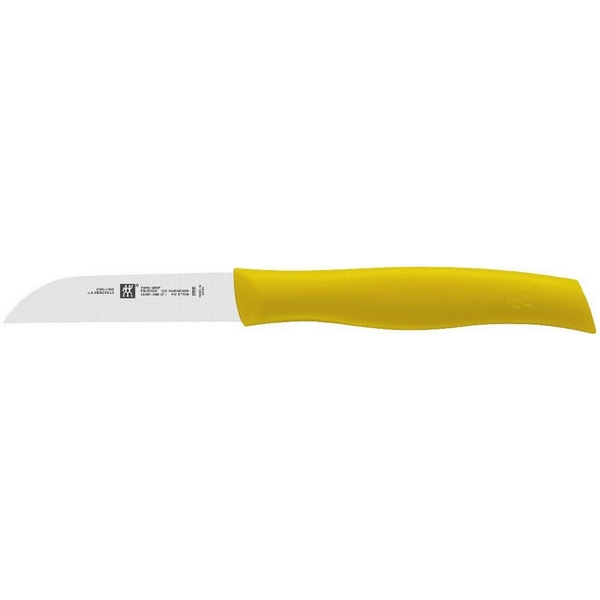 

Нож 80 мм, для чистки овощей, желтый, TWIN Grip 38091-081 Zwilling, Twin Grip 38091-081